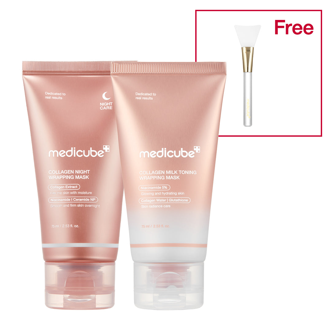 Collagen Night Wrapping Mask - Collagen&Milk Bundle (2PACK)