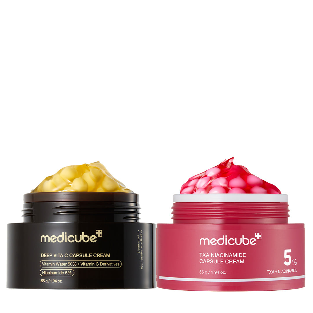 Deep Vita C Capsule Cream - GOLD & RED Capsule Cream Bundle (2 PACK)