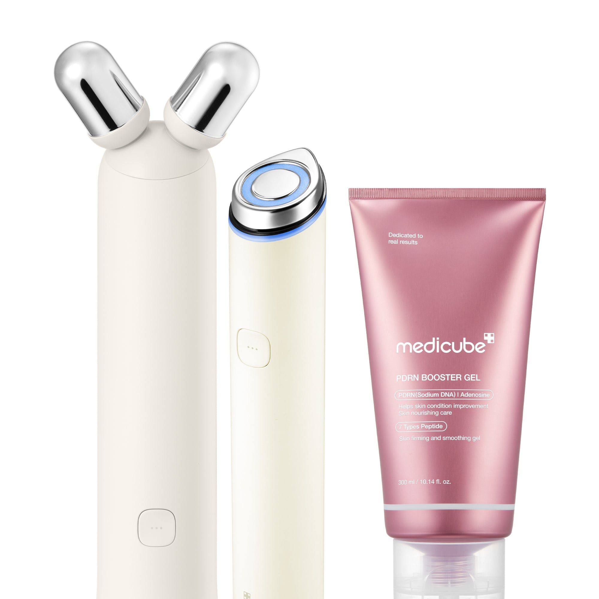 Mini Booster Pro Plus - Beige Face Roller Set