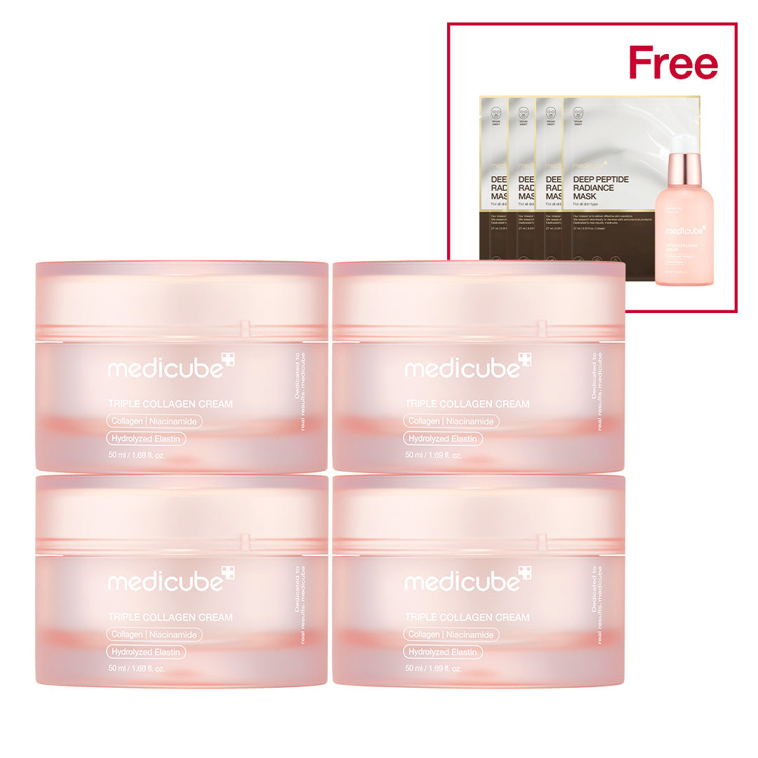Triple Collagen Cream - 4 PACK(+GIFT)