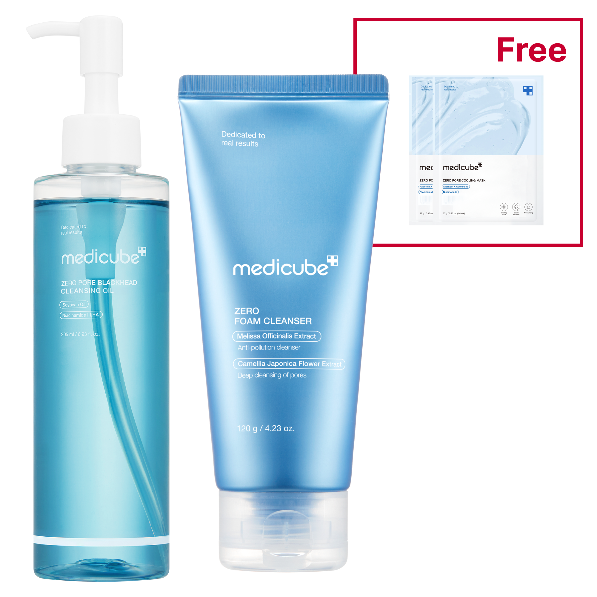 Zero Pore Blackhead Deep Cleansing Oil - Double Cleansing(+ Zero Foam Cleanser)