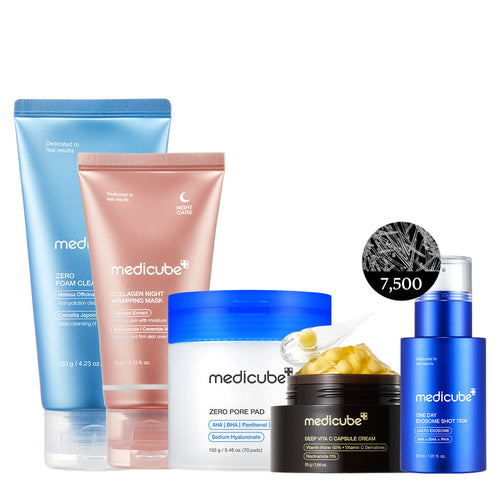 Affordable Glass Glow 7-Day Skincare Set - Vita C Capsule Cream