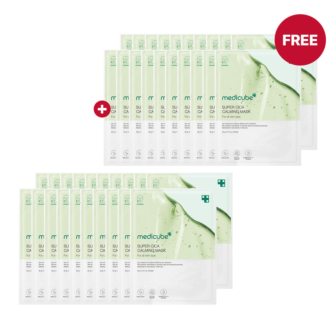 Super Cica Calming Mask - 20+20 MASKS