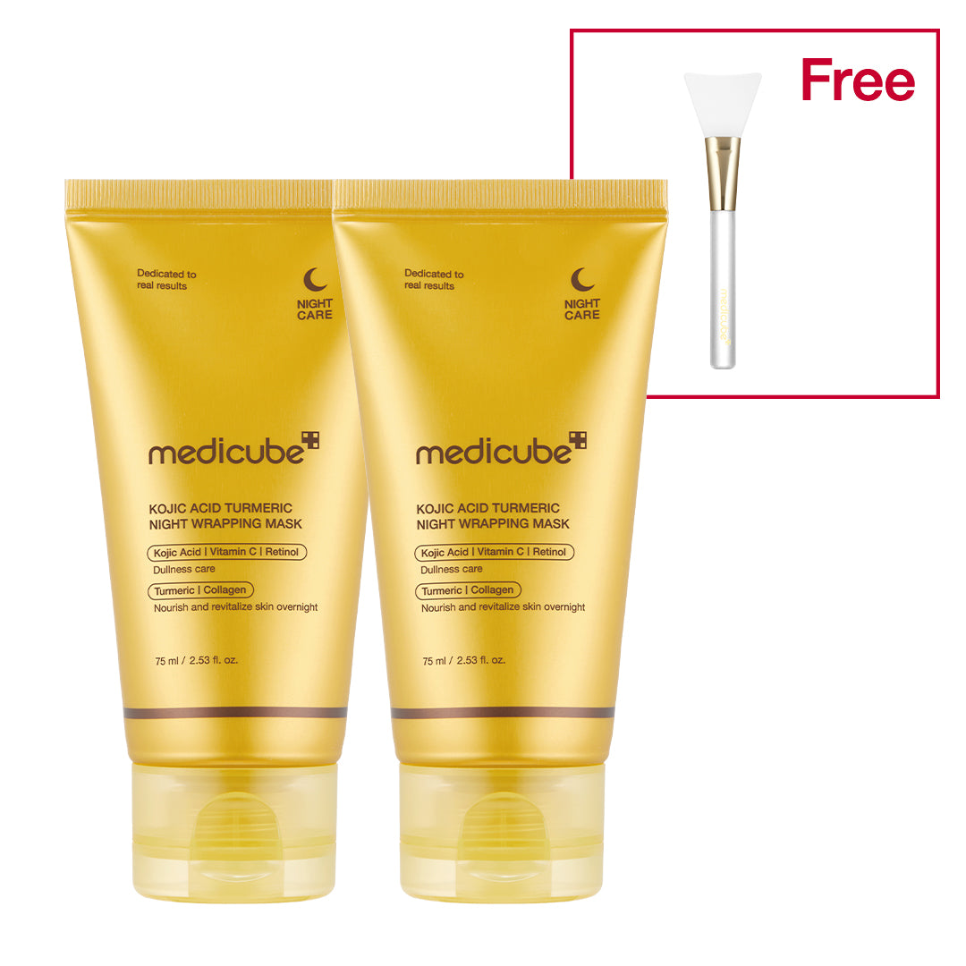 Kojic Acid Turmeric Overnight Wrapping Mask - 2 PACK(+GIFT)